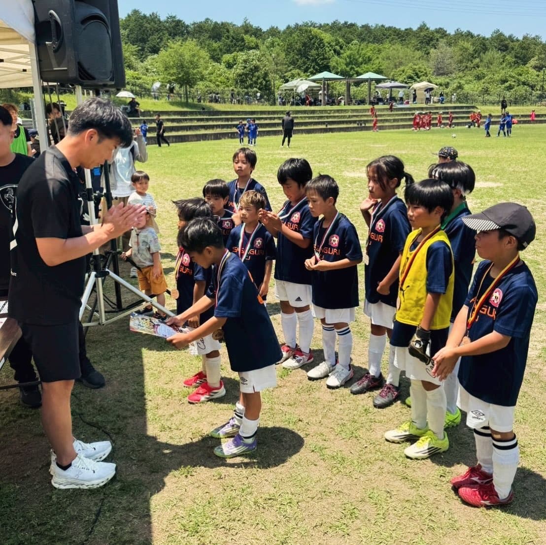 2026.05.30 ちびっこサッカー大会のメダルをデザイン・制作しました。(2枚目)
